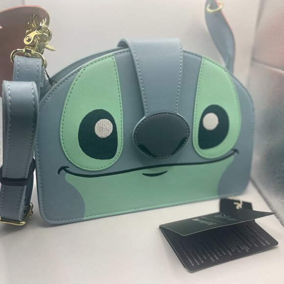 ✨ Disney Stitch Bundle w/ Loungefly Crossbody & Squishmallow – ALL NWT! ✨ - Picture 2 of 11